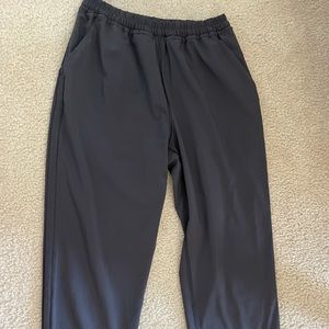 Lululemon pants! Sort of wind breaker material and never worn!!!